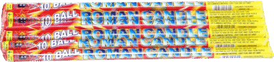10 BALL ROMAN CANDLE