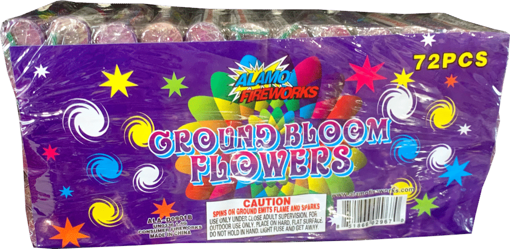 Crackling Ground Blooms — Alamo Fireworks