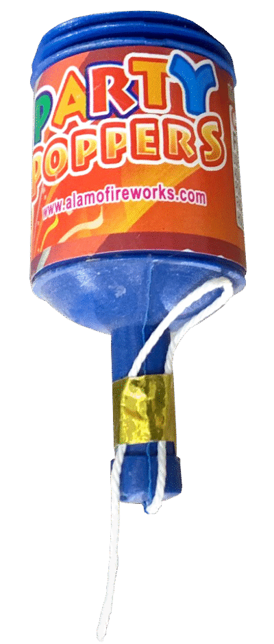 CHAMPAGNE PARTY POPPERS