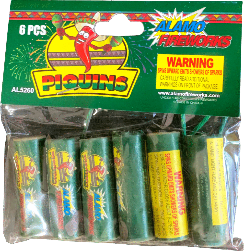 Piquins 12-Pack — Alamo Fireworks