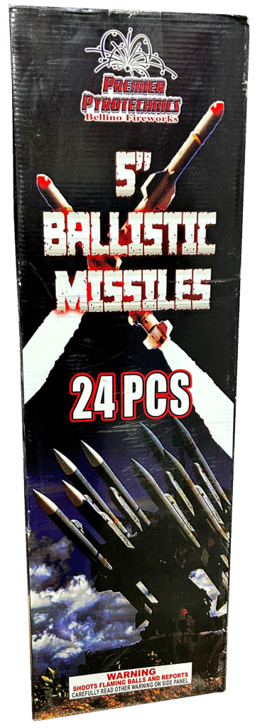 5″ Ballistic Missiles — Alamo Fireworks