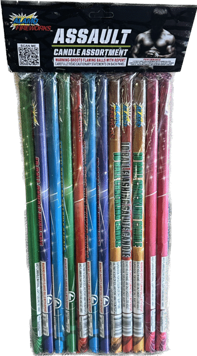 ASSAULT CANDLE - 12 PACK