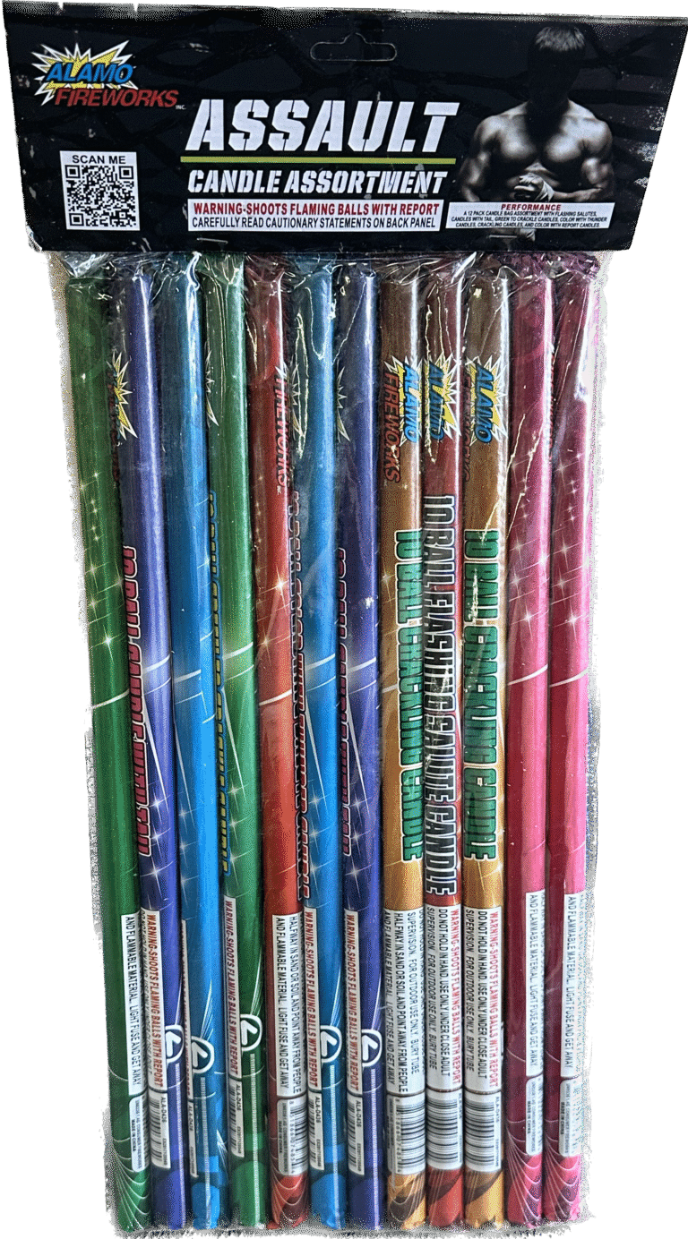 ASSAULT CANDLE - 12 PACK