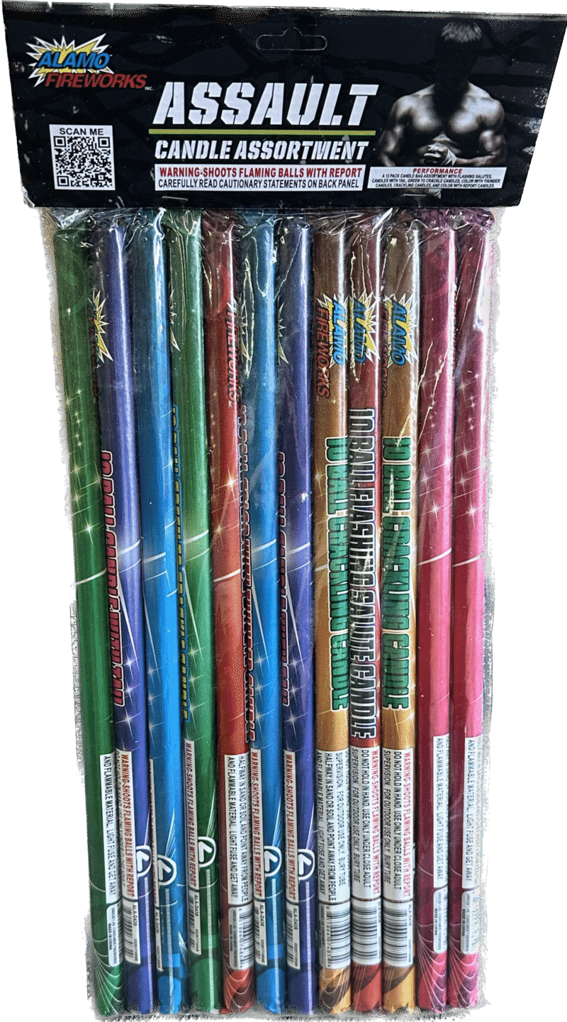 ASSAULT CANDLE - 12 PACK