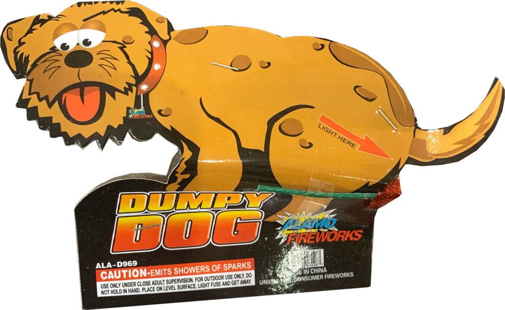 Dumpy Dog — Alamo Fireworks