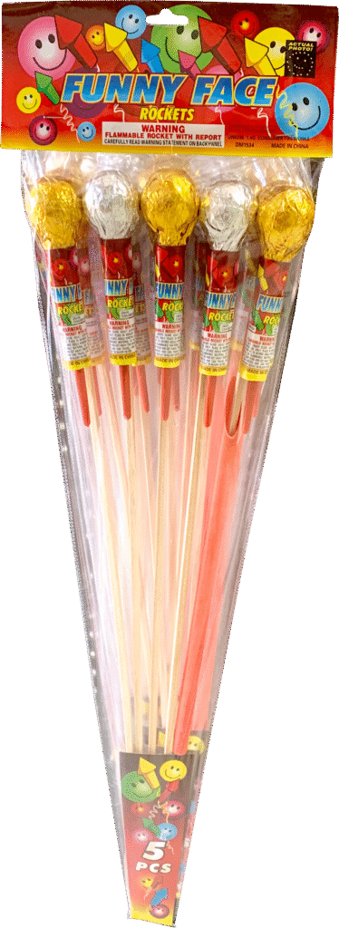 Funny Face Rockets — Alamo Fireworks
