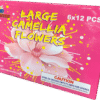 LARGE CAMELIA FLOWERS 12-PACK