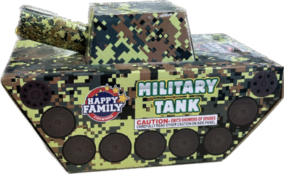 MILITARY TANK FOUNTAIN