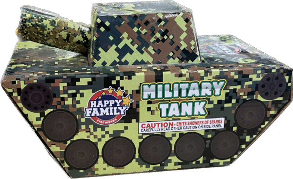 MILITARY TANK FOUNTAIN