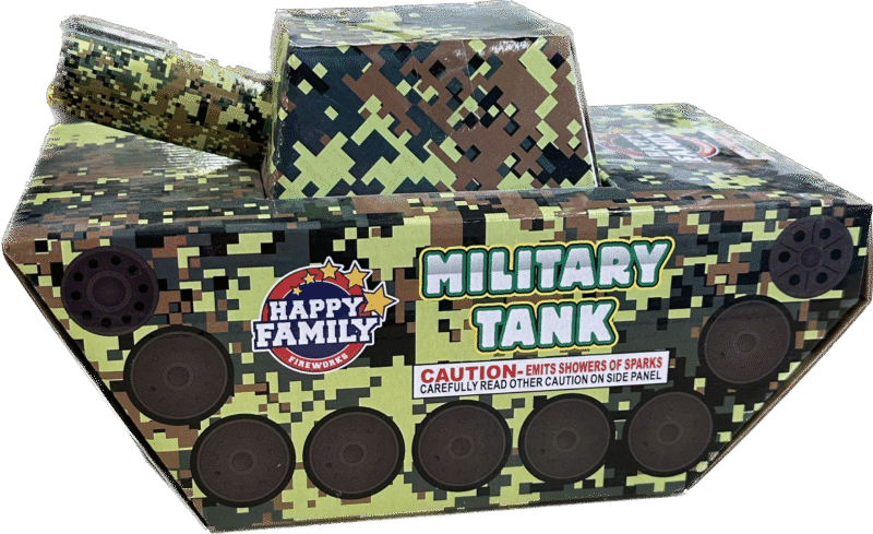 MILITARY TANK FOUNTAIN